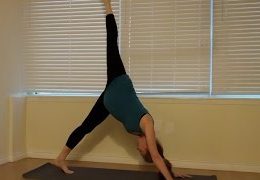 Six months pregnant – 30 min yoga workout in 1 min